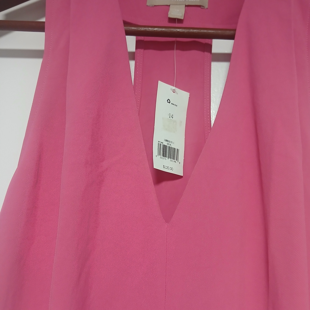 Banana Republic Pink Backless Dress